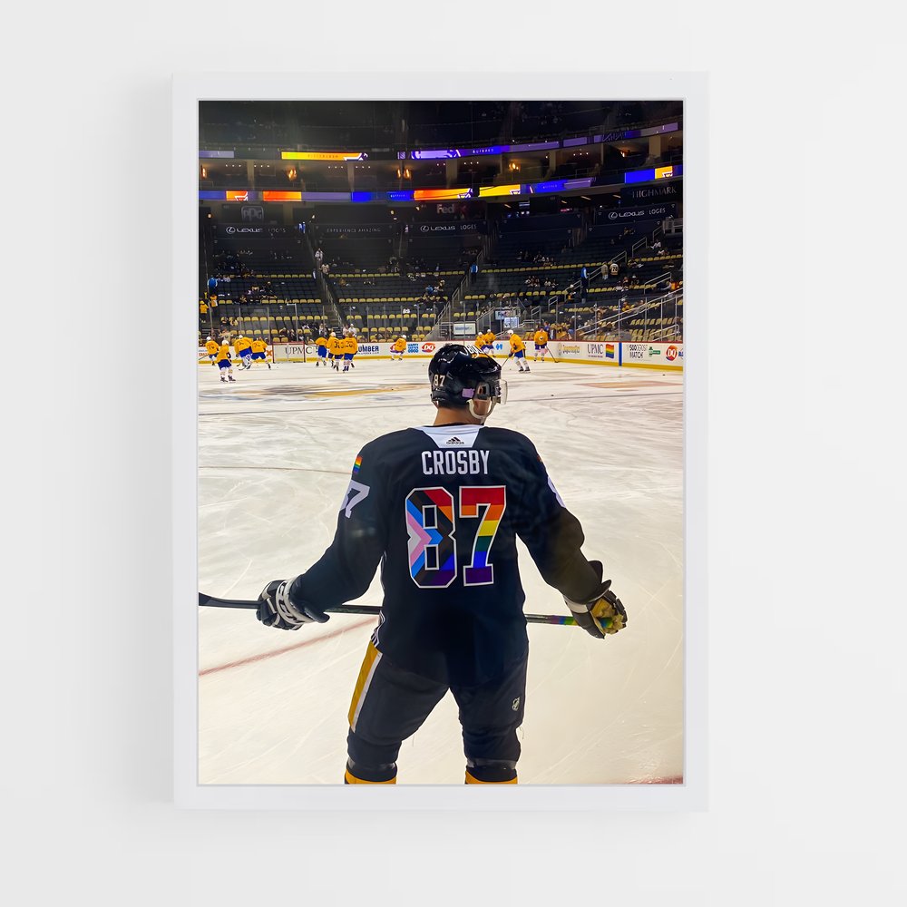 Poster Le Patineur Légendaire – affiche Hockey sur glace (vue 3)